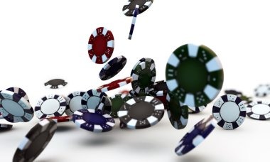 Live roulette table with multi-camera studio setup