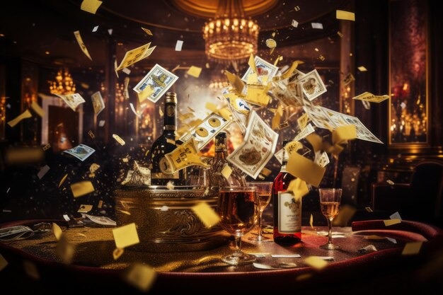 Live studio setup with multi-camera feed Live baccarat table with croupier dealing cards